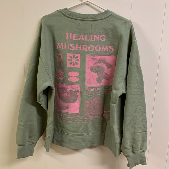 TNA Tops - Aritzia Healing Mushrooms Sweatshirt, 2